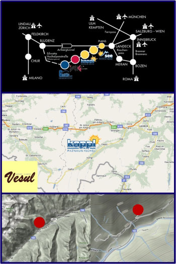 anreise apart garni vesul unterkunft kappl